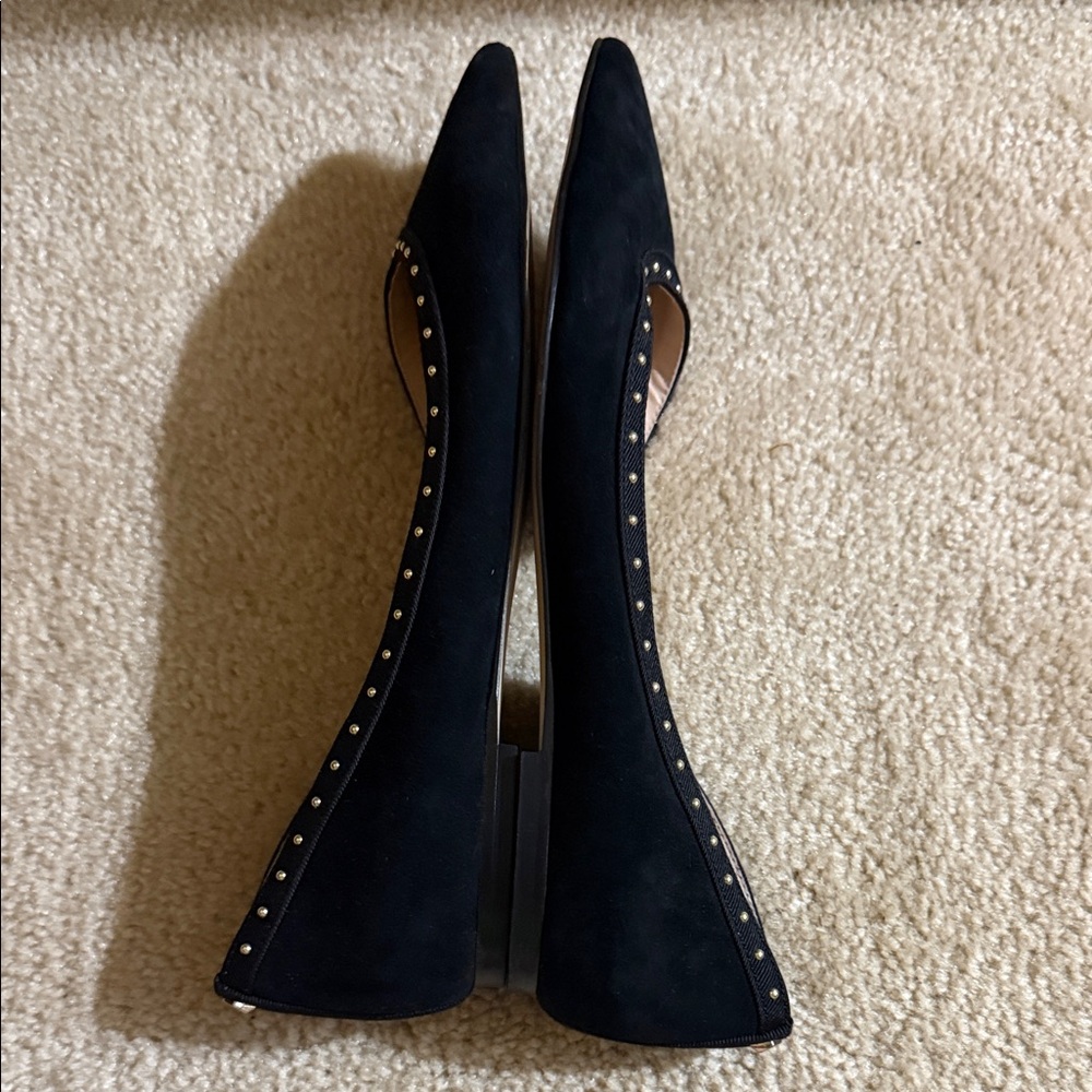 Sam Edelman Black Suede Studded Roni d’Orsay size 9 - Picture 8 of 8
